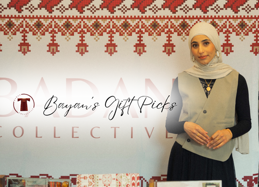 tatreez, badan collective, gift ideas, celebration gifts, eid gifts, tatreez gifts, simplisarab, inaash association, Hint of Tatreez, Deerah Co, Yousra & Co, palestinian embroidery