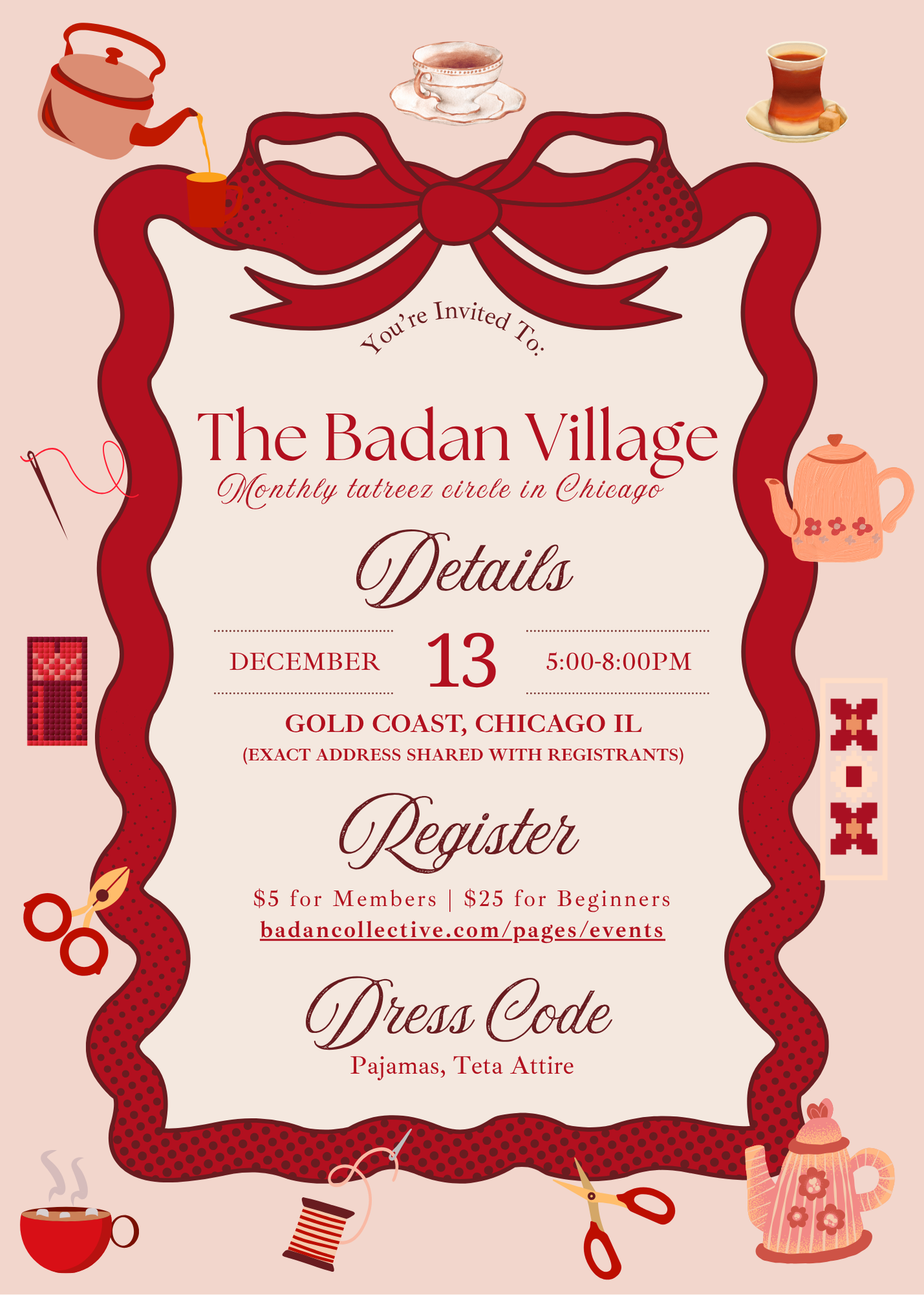 The Badan Village Teta Tatreez Circle