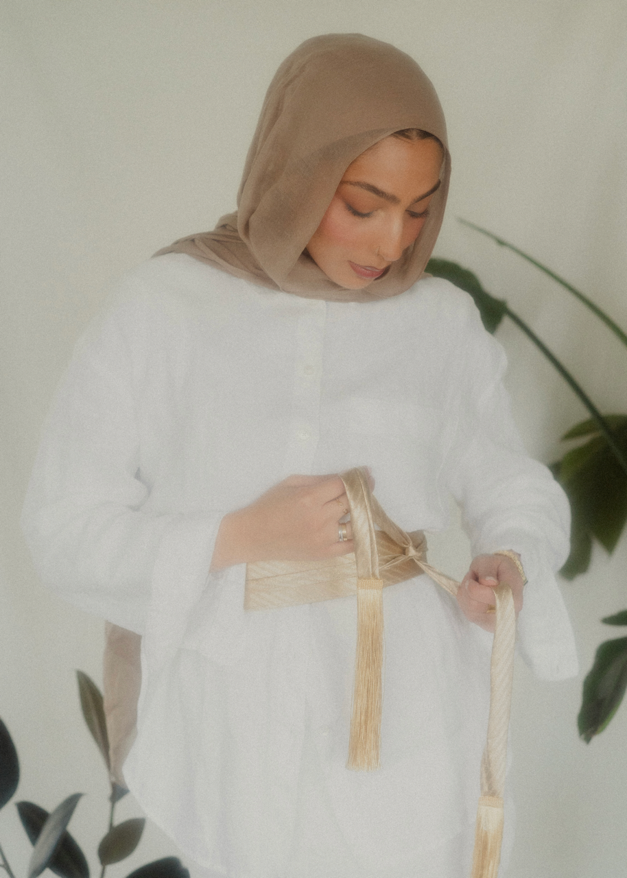 Light Gold Saya Belt