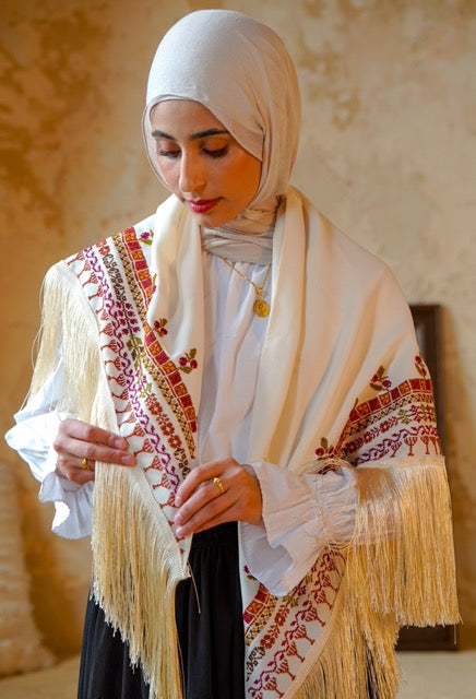 A Palestinian Harvest Shawl