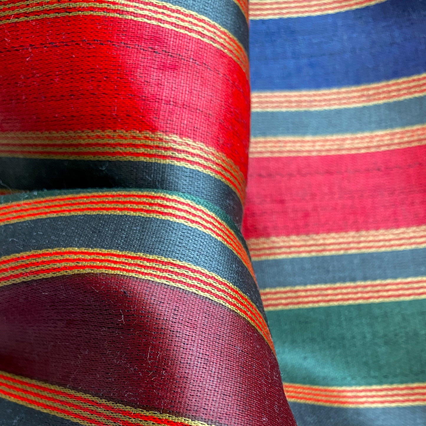 Saya Fabric: Blocks and Stripes