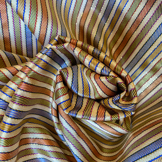 Saya Fabric: Neutral Stripes