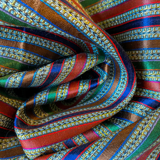 Saya Fabric: Jeweled Stripes