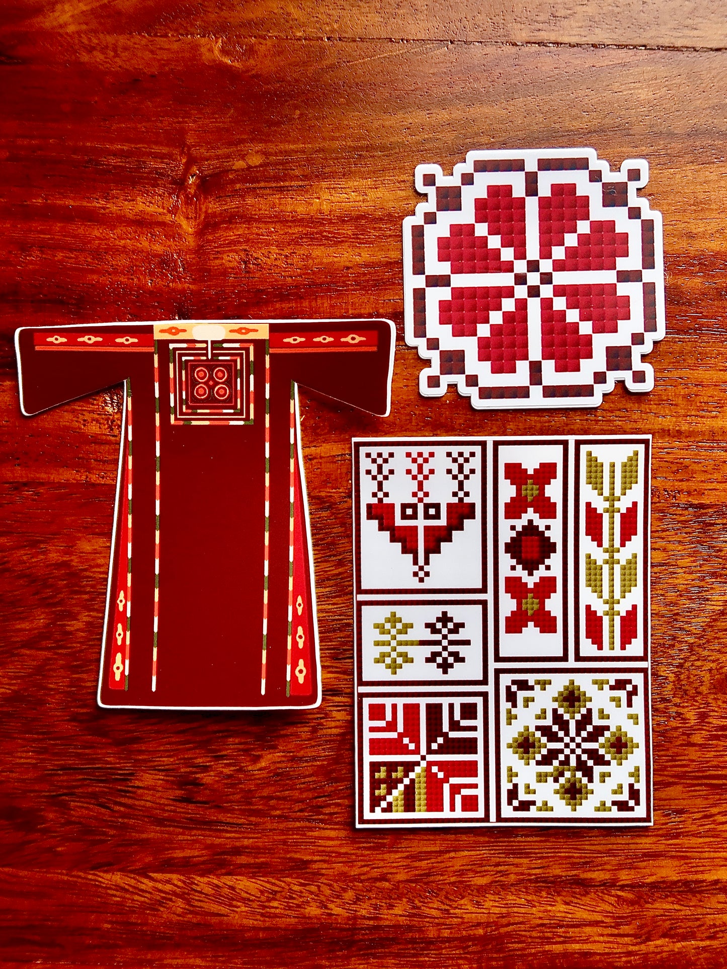 Badan logo, thobe sticker, tatreez stickers, palestinian thobe, palestinian dress, thobe, bethlehem dress, sticker pack, palestinian stickers, laptop stickers, Badan merch