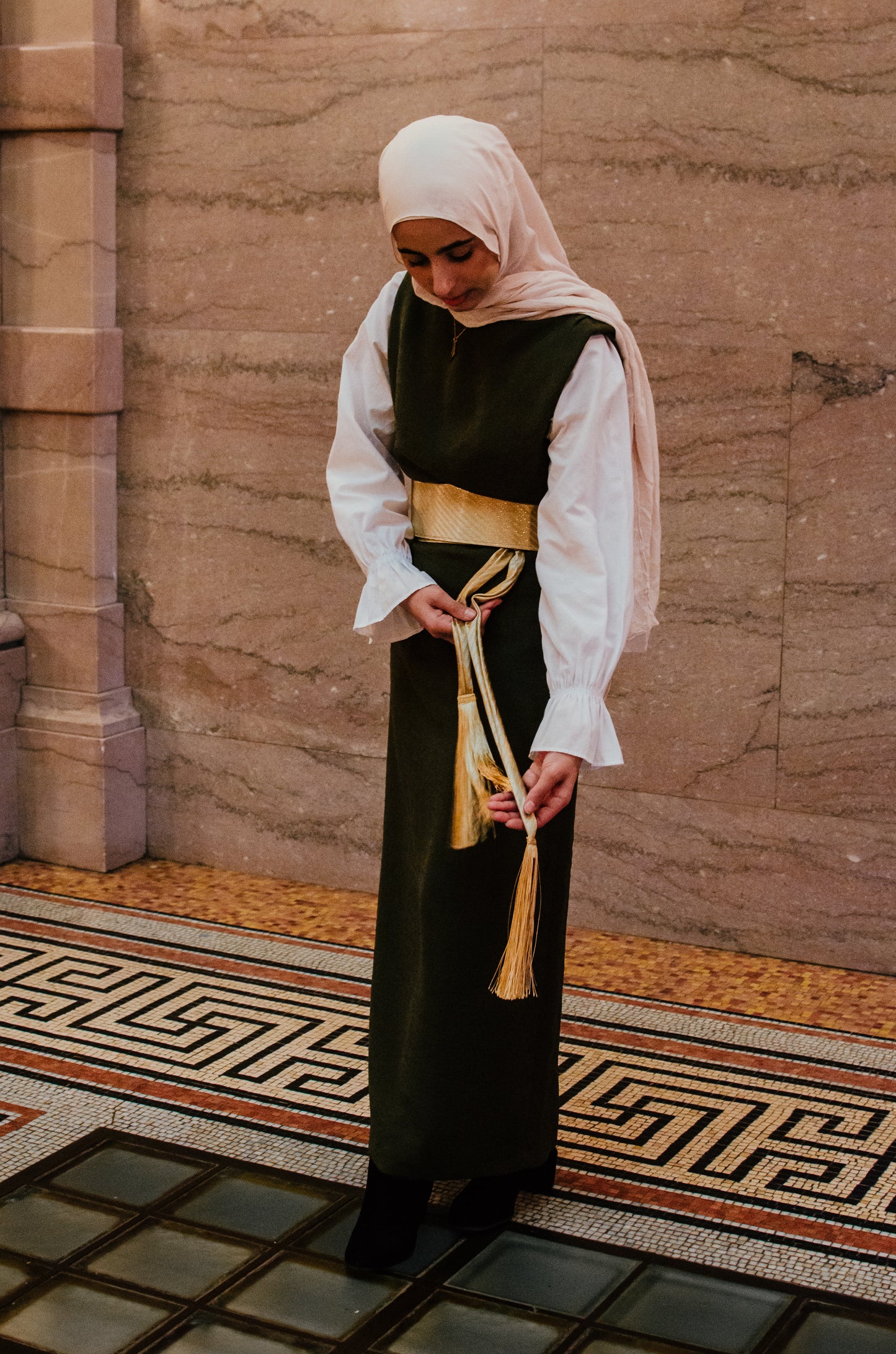 Light Gold Saya Belt