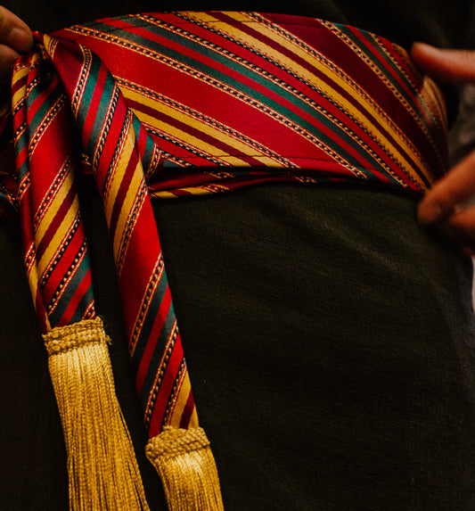 Saya Belt: Traditional Colors