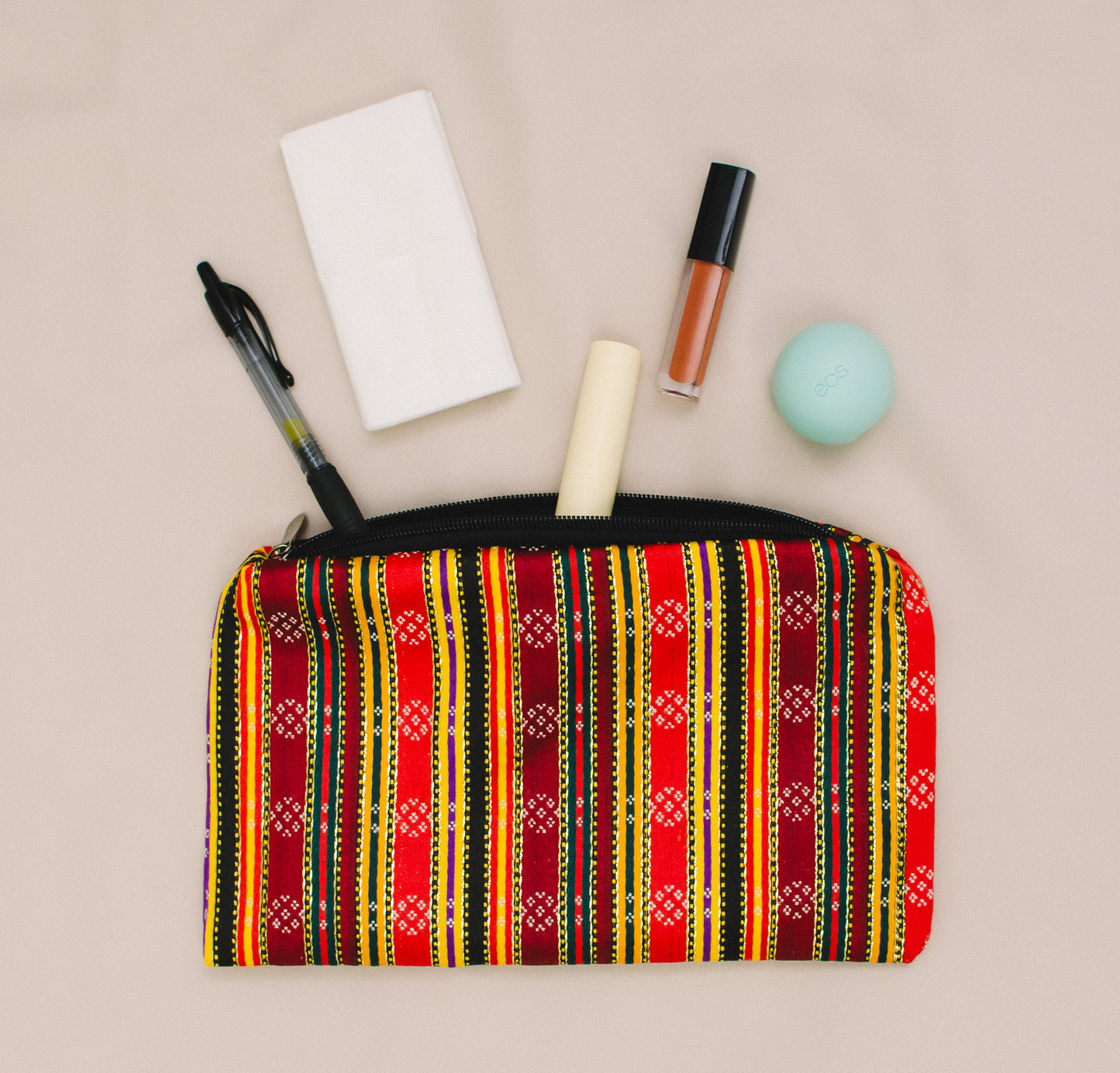 Saya Pouch: Traditional Colors