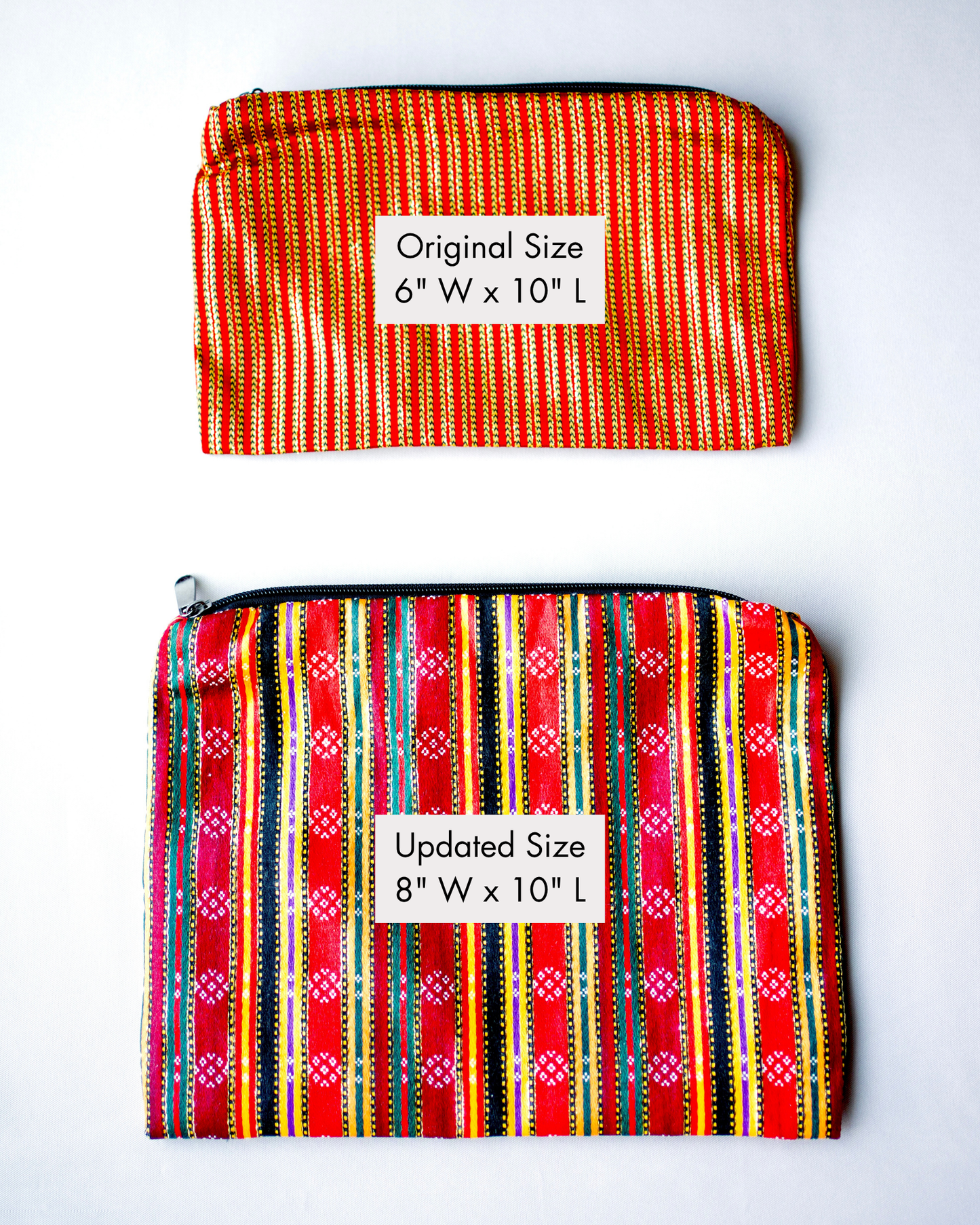 Saya Pouch: Red and Gold