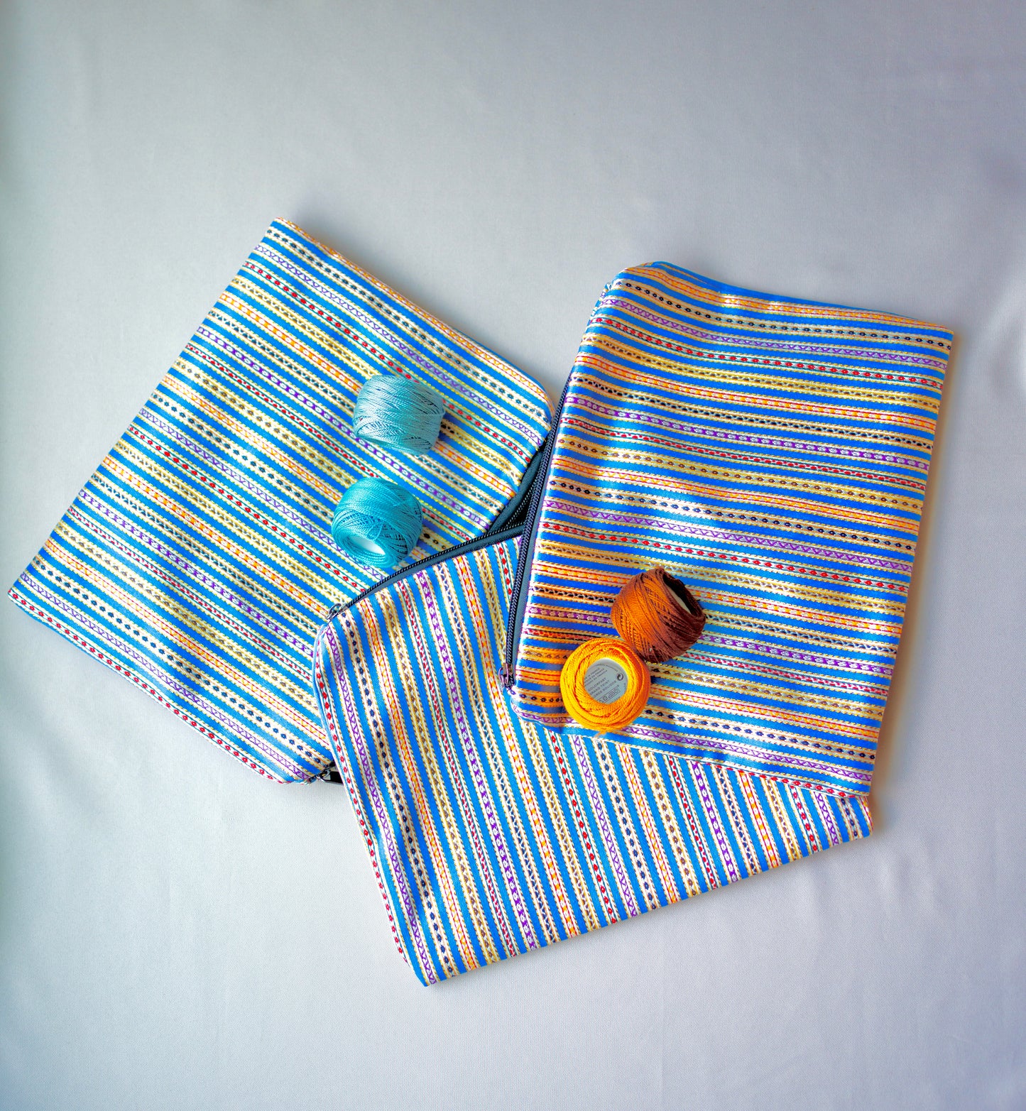 Saya Pouch: Blues and Skies