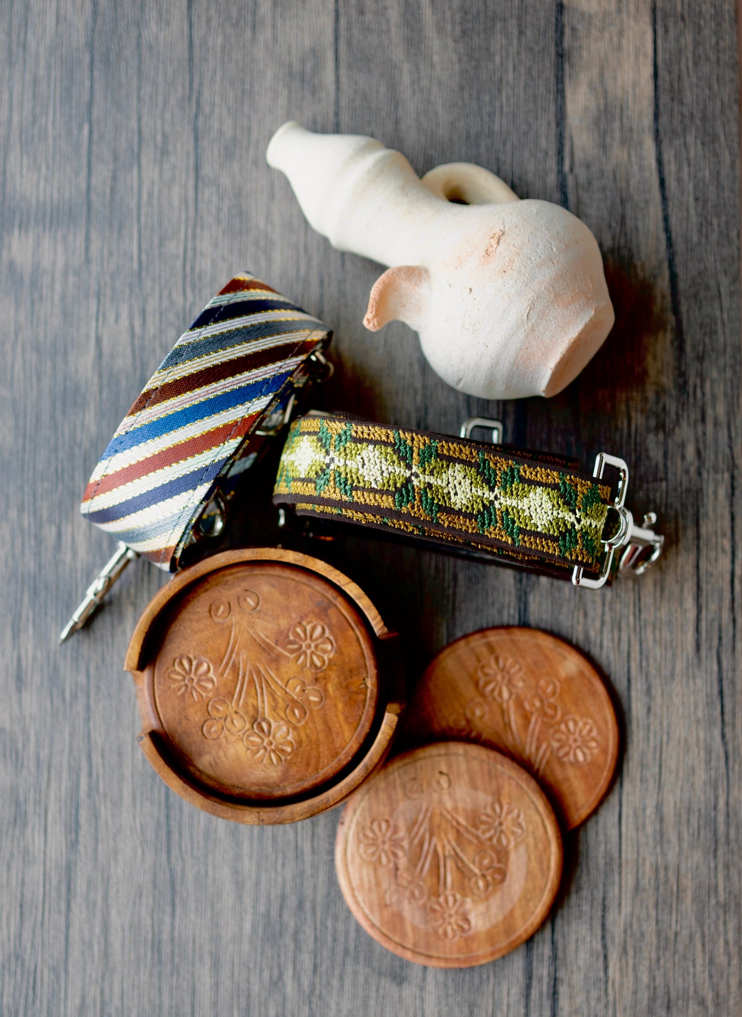 Tatreez Bag Strap: Land and Olives