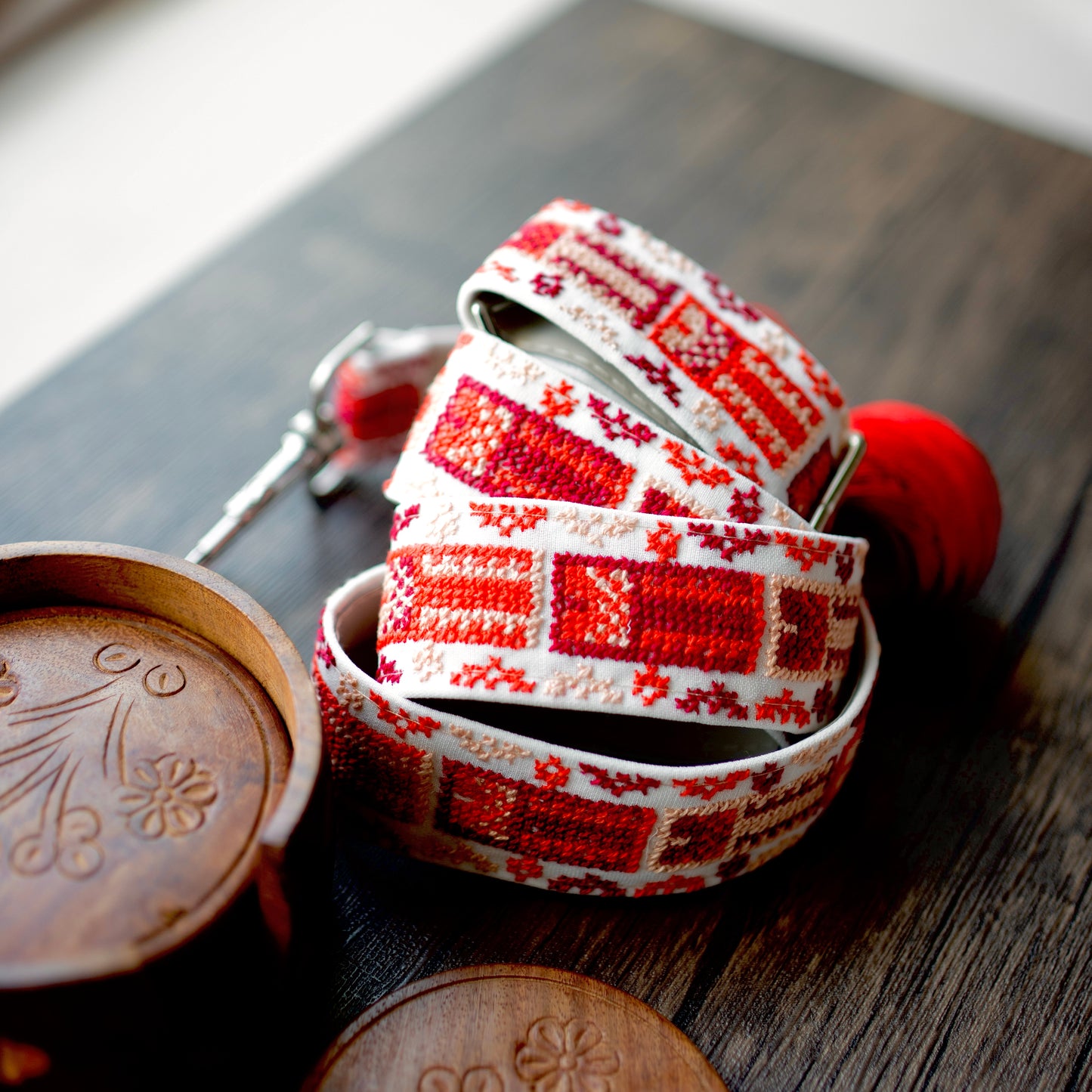 Tatreez Bag Strap: Thobes and Celebrations