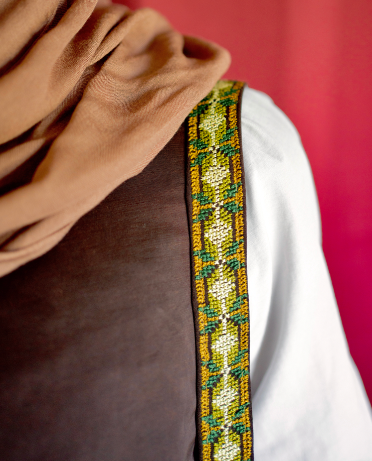 Tatreez Bag Strap: Land and Olives