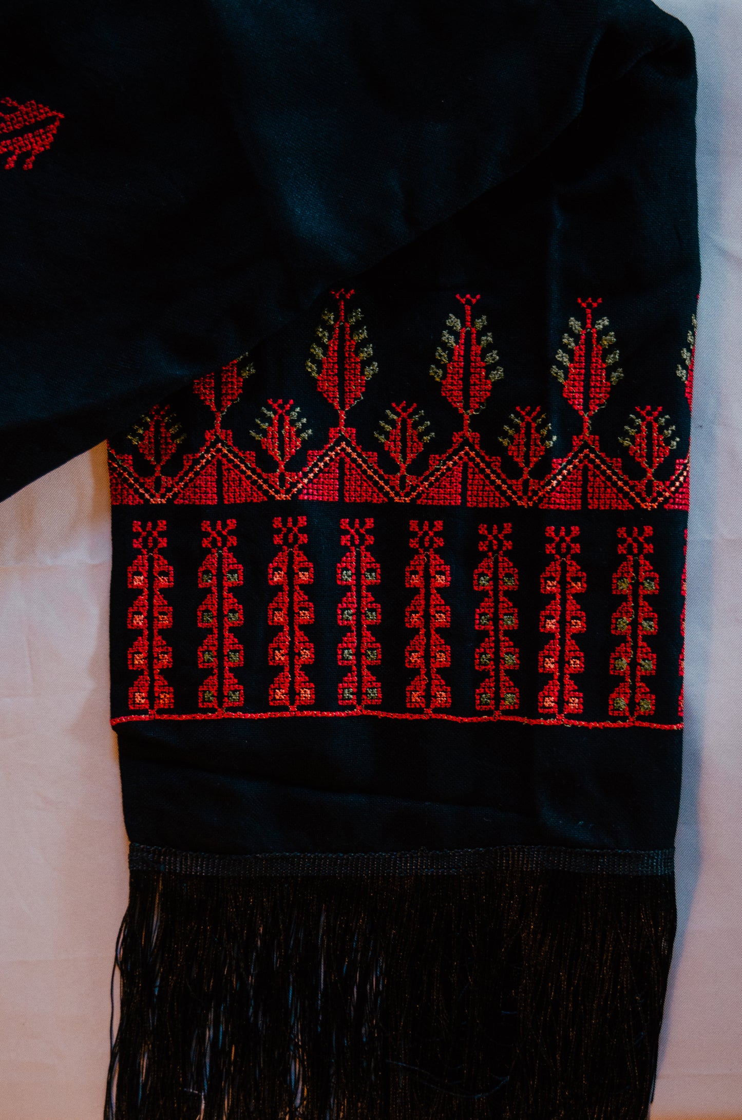 tatreez shawl, shoulder shawl, machine embroidery, palestinian embroidery, cross-stitch, scarf, shawl, tatreez, jordan shawl, palestine shawl, headscarf